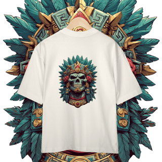 Nome do produto BOILER Oversized - Caveira Apache
