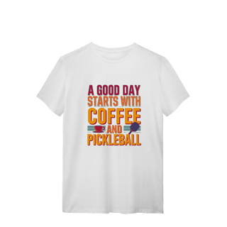 Nome do produtoT-Shirt Quality - Coffe and Pickleball