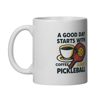 Nome do produtoCaneca - coffee and Pickleball