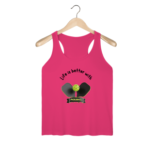Nome do produtoRegata Fem UV Life is better with Pickleball