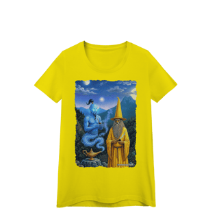 Nome do produto Camiseta Baby Long - Jamelão e o Gênio