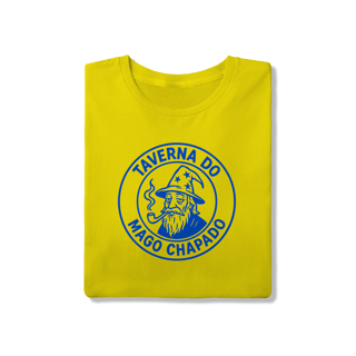 Nome do produto Camiseta Unissex Qualidade - Logo Clássico | Taverna do Mago Chapado