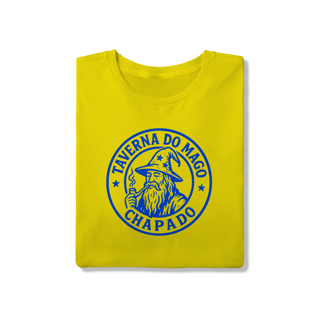 Nome do produto Camiseta Unissex - Logo Alternativo | Taverna do Mago Chapado