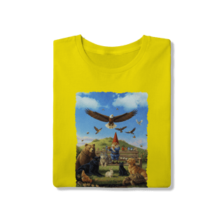 Nome do produto Camiseta Unissex - Gnomo encantador de animais