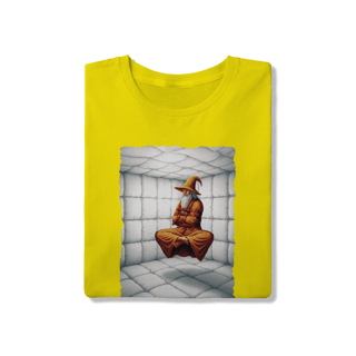 Nome do produto Camiseta Unissex - Jamelão Meditando com Camisa de Força