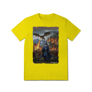 Nome do produto Camiseta Unissex - Mago dizendo não à batalha