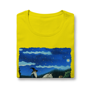 Nome do produto Camiseta Baby Long - Mago e Elfa