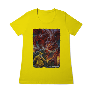 Nome do produto Camiseta Baby Long - Jamelão Vs Dragão