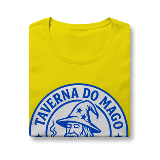 Nome do produto Camiseta Baby Long - Logo Alternativo | Taverna do Mago Chapado