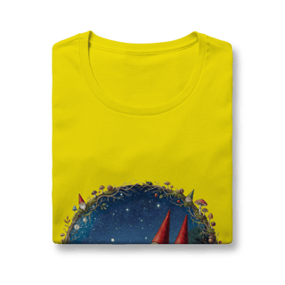 Nome do produto Camiseta Baby Long - Casal de gnomos cavalgando