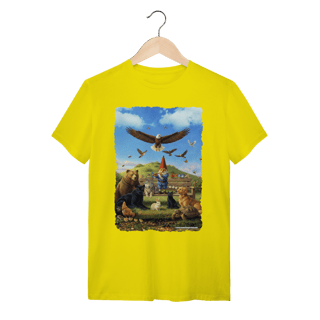 Nome do produto Camiseta Unissex - Gnomo encantador de animais