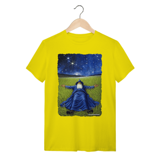 Nome do produto Camiseta Unissex – O Mago sob a Noite Estrelada