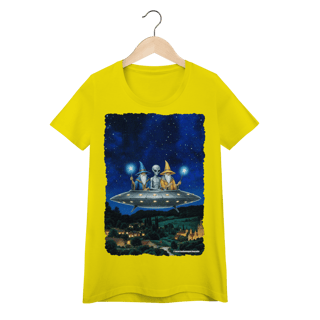 Nome do produto Camiseta Baby Long -  Turismo Ufológico