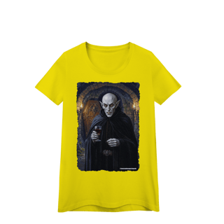 Nome do produto Camiseta Baby Long - Vampiro medieval