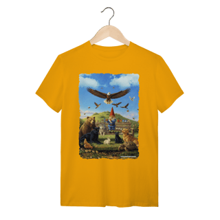 Nome do produto Camiseta Unissex - Gnomo encantador de animais