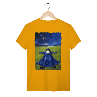 Nome do produto Camiseta Unissex – O Mago sob a Noite Estrelada