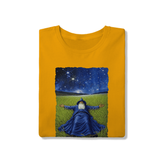 Nome do produto Camiseta Unissex – O Mago sob a Noite Estrelada