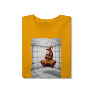 Nome do produto Camiseta Unissex - Jamelão Meditando com Camisa de Força