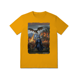 Nome do produto Camiseta Unissex - Mago dizendo não à batalha