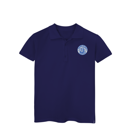 Camiseta Feminina Polo Básica - Logo Alternativo | Taverna do Mago Chapado