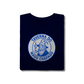 Nome do produto Camiseta Unissex Qualidade - Logo Clássico | Taverna do Mago Chapado