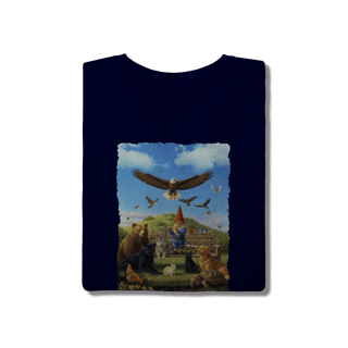 Nome do produto Camiseta Unissex - Gnomo encantador de animais