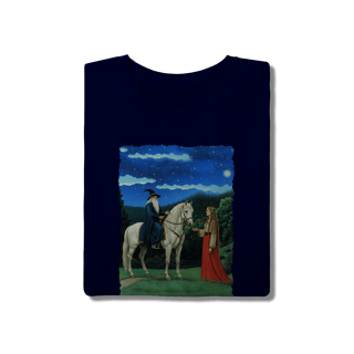 Nome do produto Camiseta Unissex - Mago e Elfa