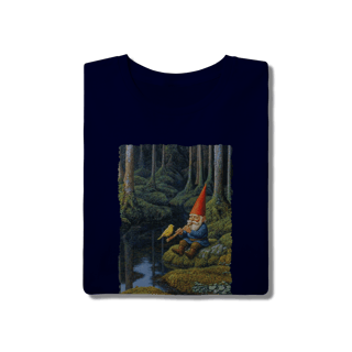 Nome do produto Camiseta Unissex - Gnomo flautista