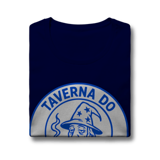 Nome do produto Camiseta Baby Long - Logo Clássico | Taverna do Mago Chapado