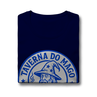Nome do produto Camiseta Baby Long - Logo Alternativo | Taverna do Mago Chapado