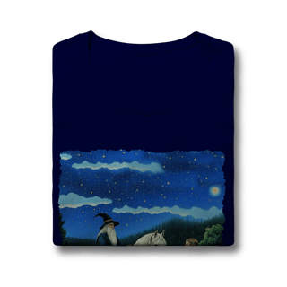 Nome do produto Camiseta Baby Long - Mago e Elfa