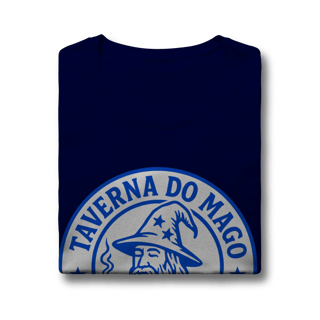 Nome do produto Camiseta Baby Long - Logo Alternativo | Taverna do Mago Chapado