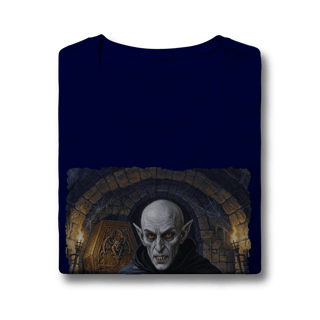 Nome do produto Camiseta Baby Long - Vampiro medieval