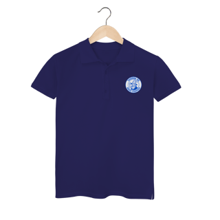 Nome do produto Camiseta Feminina Polo Básica - Logo Clássico | Taverna do Mago Chapado