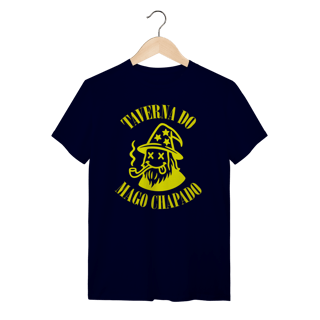 Nome do produto Camiseta Unissex Qualidade - Logo Grunge | Taverna do Mago Chapado