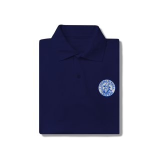 Nome do produto Camiseta Masculina Polo Básica - Logo Alternativo | Taverna do Mago Chapado