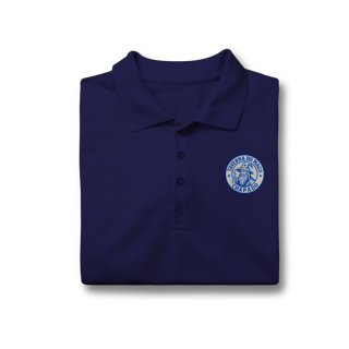 Nome do produto Camiseta Feminina Polo Básica - Logo Alternativo | Taverna do Mago Chapado