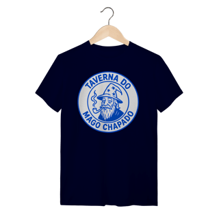 Nome do produto Camiseta Unissex Qualidade - Logo Clássico | Taverna do Mago Chapado