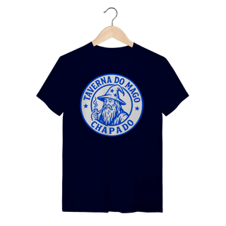 Nome do produto Camiseta Unissex - Logo Alternativo | Taverna do Mago Chapado
