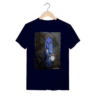 Nome do produto Camiseta Unissex – Mago azul: transcendendo ou enlouquecendo ?