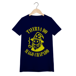 Nome do produto Camiseta Baby Long - Logo Grunge | Taverna do Mago Chapado