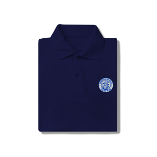 Nome do produto Camiseta Masculina Polo Básica - Logo Alternativo | Taverna do Mago Chapado