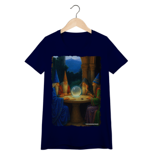 Nome do produto Camiseta Baby Long - Rolê de magos