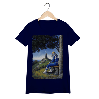 Nome do produto Camiseta Baby Long - Mago Ranger Azul
