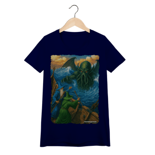 Nome do produto Camiseta Baby Long - Criatura do Mar