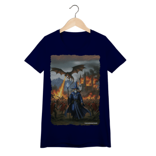 Nome do produto Camiseta Baby Long - Mago dizendo não à batalha