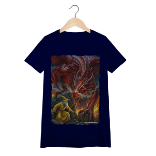 Nome do produto Camiseta Baby Long - Jamelão Vs Dragão