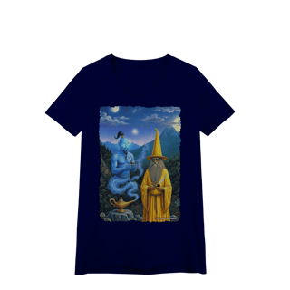 Nome do produto Camiseta Baby Long - Jamelão e o Gênio