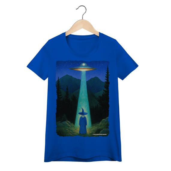 Camiseta Baby Long - Resgate ou Abdução?