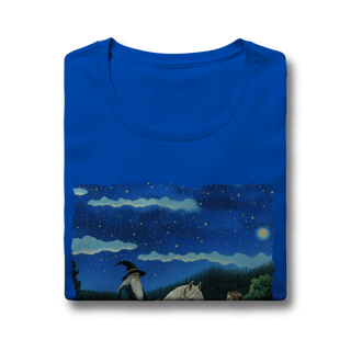 Nome do produto Camiseta Baby Long - Mago e Elfa